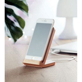 Chargeur sans fil en bambou Wirestand 
