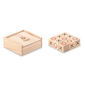 Jeu de morpion en bois Tic Tac Toe 
