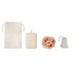 Set de bain pochette coton Cuida Set 