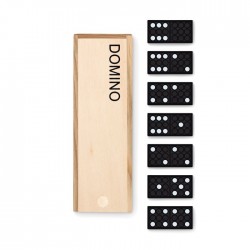 Jeu de domino dans une boite Domino 