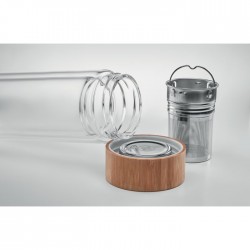 Gourde double paroi verre 400ml Batumi Glass 