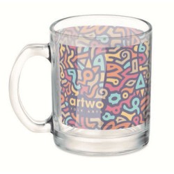 Mug verre pour sublim. 300ml Sublimgloss 