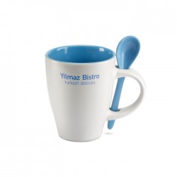 Mug avec cuillère 250 ml       MO7344