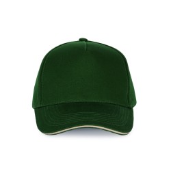 Casquette Avec Sandwich Contrasté - 5 Panneaux 