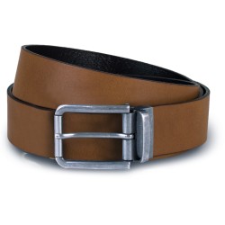 Ceinture En Cuir à Bord Franc - 35Mm 