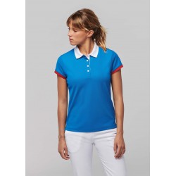 Polo Piqué Performance Femme
