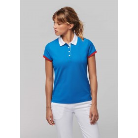 Polo Piqué Performance Femme