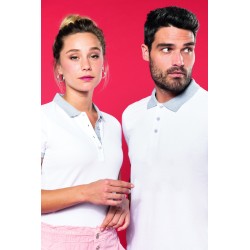 Polo Piqué Bicolore Homme 