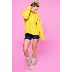 Sweat-Shirt Capuche Lounge Bio Femme 