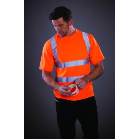 T-Shirt Manches Courtes Haute Visibilité 