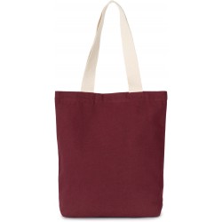 Sac Shopping Recyclé à Fond Plat 