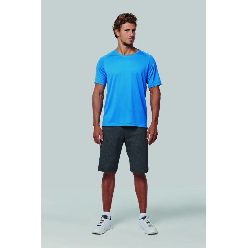 T-Shirt De Sport à Col Rond Recyclé Homme T-Shirt De Sport à Col Rond Recyclé Homme