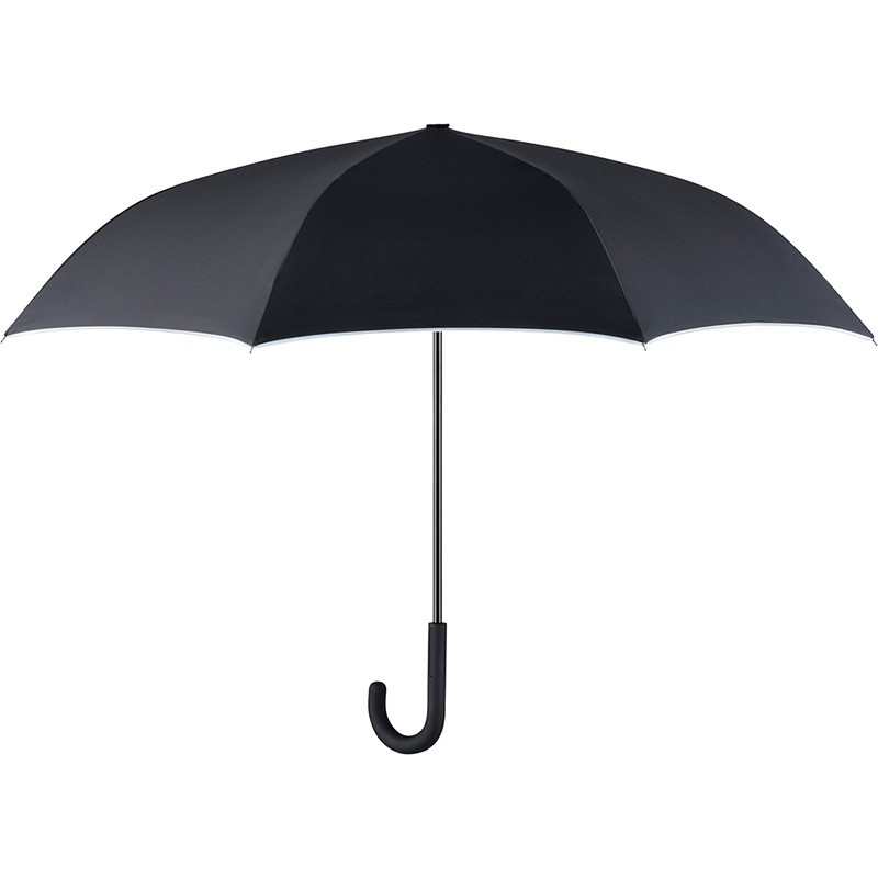 Parapluie inversé avec poignée canne 