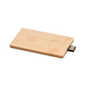 USB 16GB boitier bambou CREDITCARD PLUS 