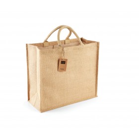 Grand sac shopping en toile de jute 