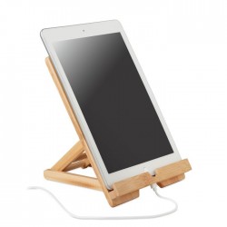 Support ordinateur portable ou tablette en bambou – Compléments d'image