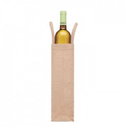 Sac en jute pour une bouteille Campo Di Vino 