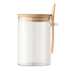 Bocal verre avec couvercle Borospoon 
