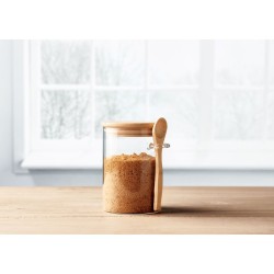 Bocal verre avec couvercle Borospoon 