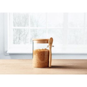 Bocal verre avec couvercle Borospoon 