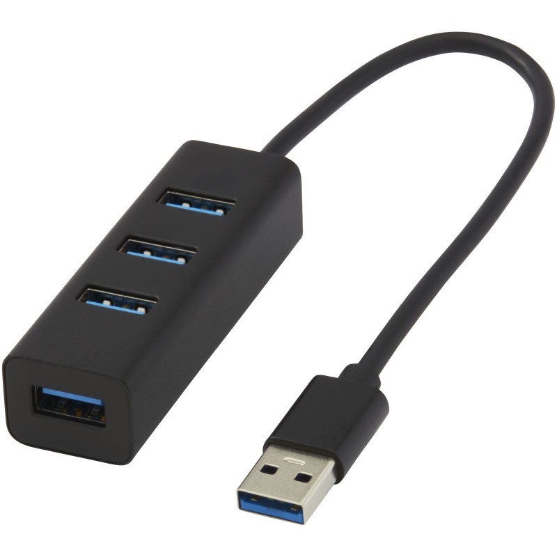Hub USB 3.0 Adapt en aluminium ref 124209