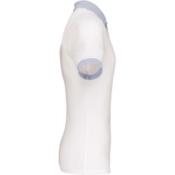 Polo Piqué Bicolore Homme 