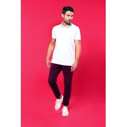 Polo Piqué Bicolore Homme 
