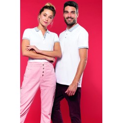 Polo Piqué Bicolore Homme 