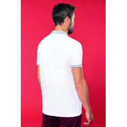 Polo Piqué Bicolore Homme 