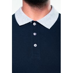 Polo Piqué Bicolore Homme 