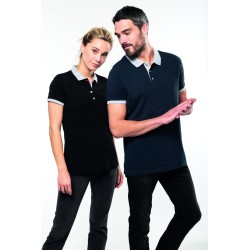 Polo Piqué Bicolore Homme 