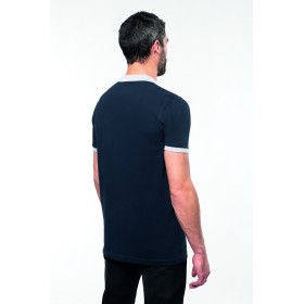 Polo Piqué Bicolore Homme 