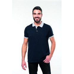 Polo Piqué Bicolore Homme 