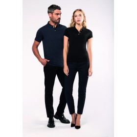 Polo Supima® Manches Courtes Femme 