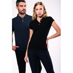 Polo Supima® Manches Courtes Femme 