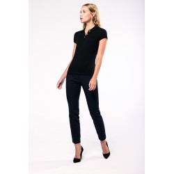 Polo Supima® Manches Courtes Femme 