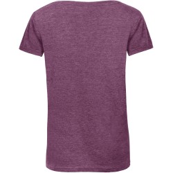 T-Shirt Triblend Col Rond Femme 