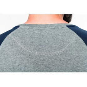 Sweat-shirt Bio col rond manches raglan homme - Sage imprimé et  personnalisé pour votre entreprise - Crafters