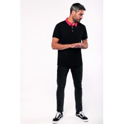 Polo Jersey Bicolore Homme 