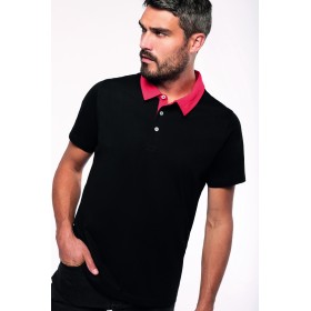 Polo Jersey Bicolore Homme 
