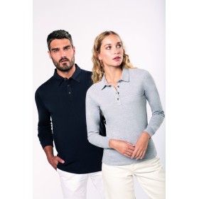Polo Jersey Manches Longues Femme 