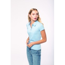 Polo Jersey Manches Courtes Femme 