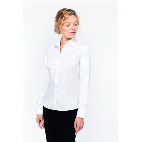 Chemise Oxford Manches Longues Femme 