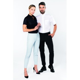 Chemise Manches Courtes Sans Repassage Femme 