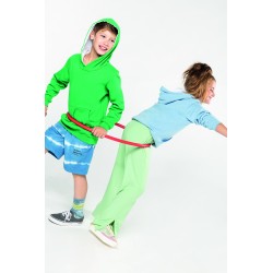 Sweat-Shirt Capuche Contrastée Enfant 