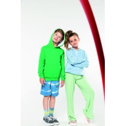 Sweat-Shirt Capuche Contrastée Enfant 