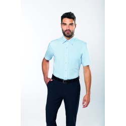 Chemise Popeline Manches Courtes 