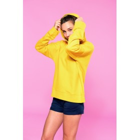 Sweat-Shirt Capuche Lounge Bio Femme 