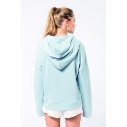 Sweat-Shirt Capuche Lounge Bio Femme 