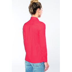Chemise Coton Nevada Manches Longues Femme 